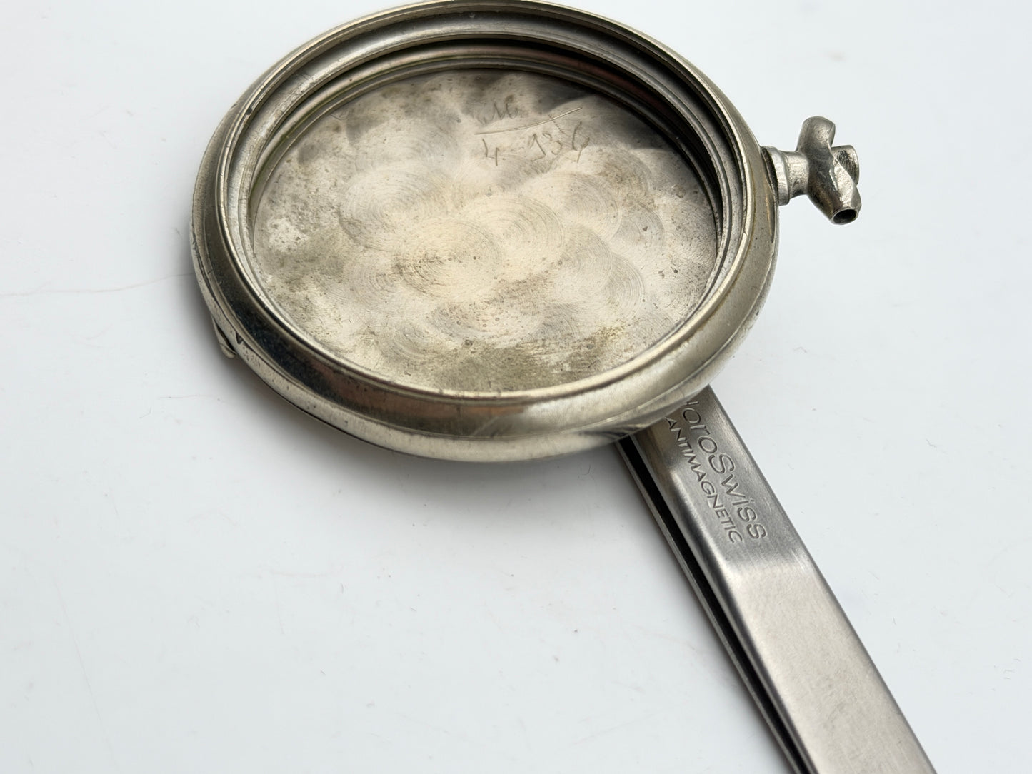 omega 48mm pocket watch cassa case