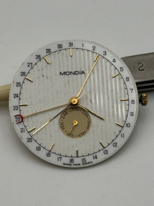 Mondia pointer date 39.6 eta 255.495 movement movimento