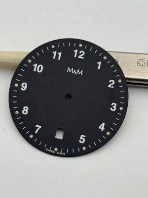 mem swiss made 32.5mm dial quadrante