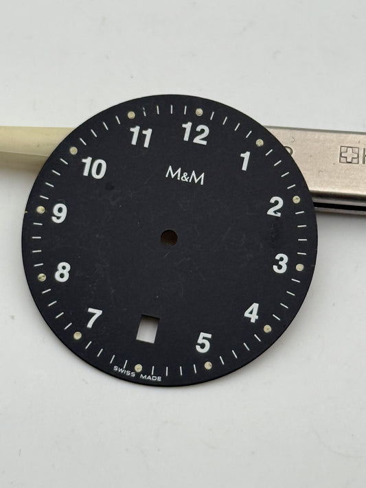 mem swiss made 32.5mm dial quadrante