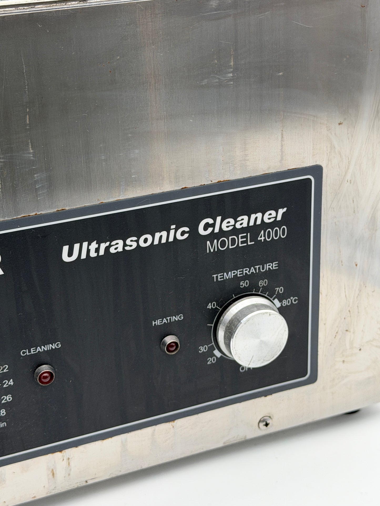 fulgor ultrasonic cleaner model 4000 ultrasuoni watchmaker orologiaio