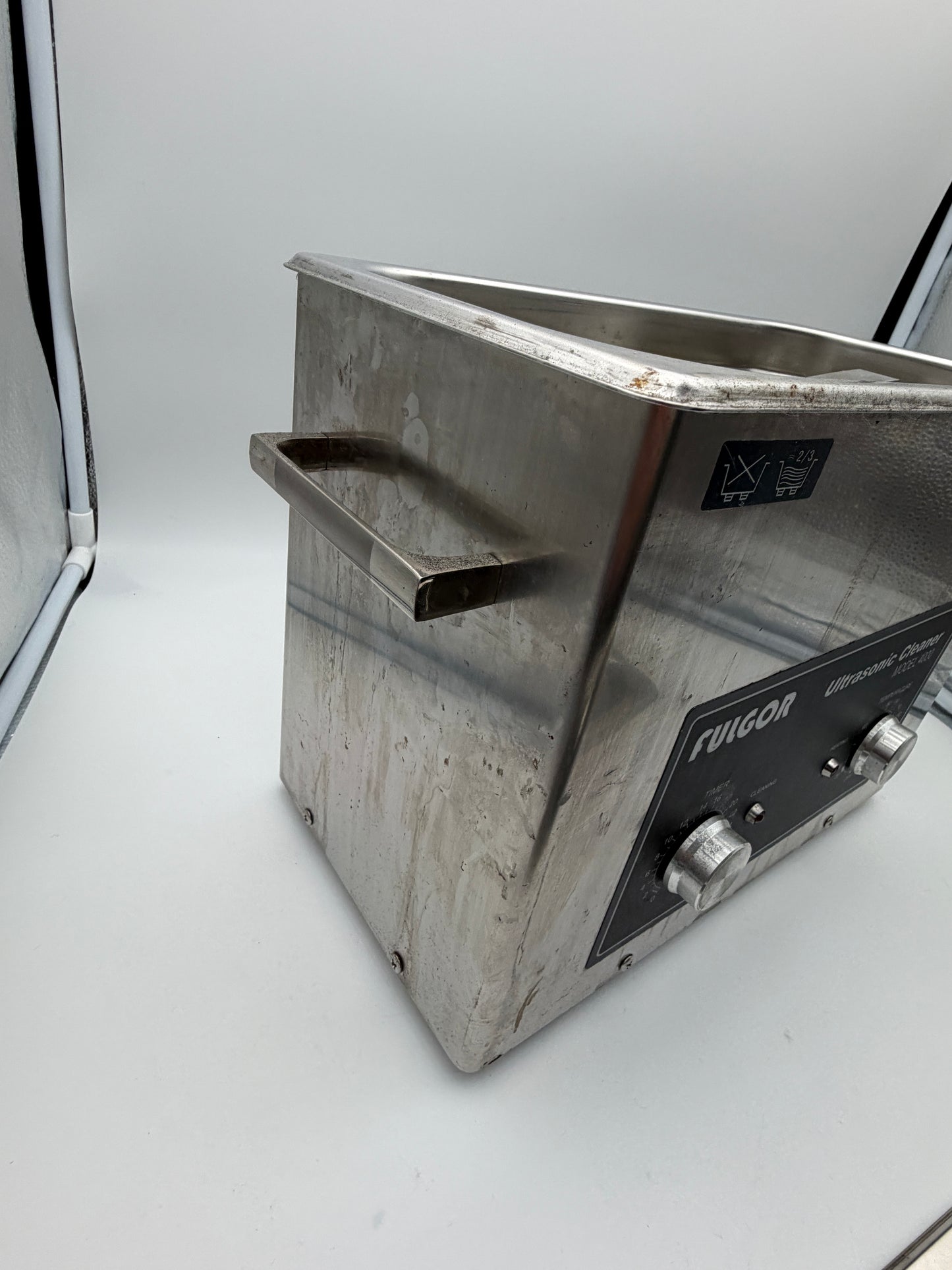 fulgor ultrasonic cleaner model 4000 ultrasuoni watchmaker orologiaio