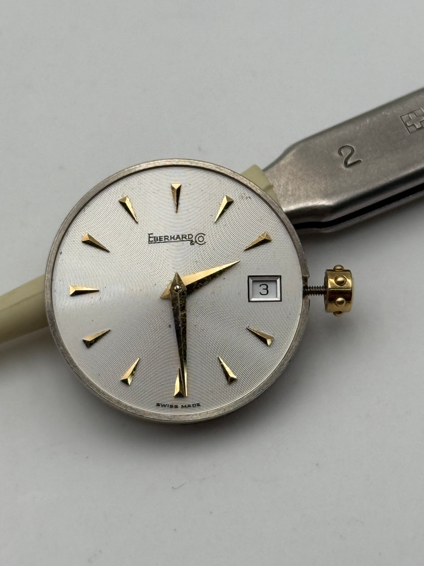 Eberhard & Co. eta 956.412 movement movimento quartz