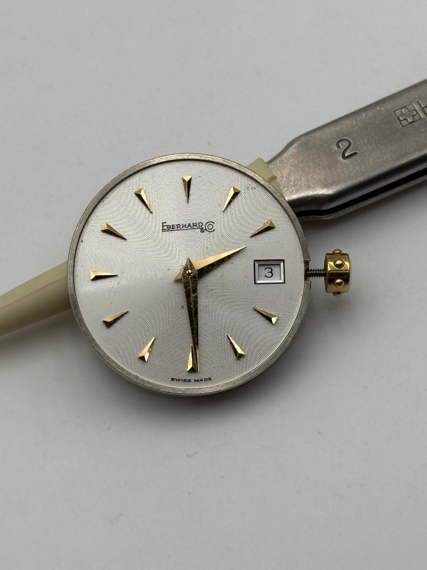 Eberhard & Co. eta 956.412 movement movimento quartz