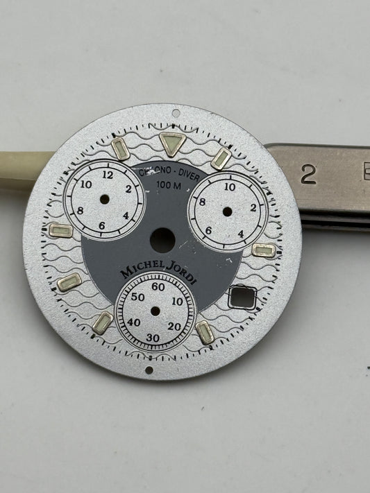 michel jordi chrono 29.5mm dial quadrante