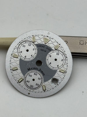 michel jordi chrono 29.5mm dial quadrante