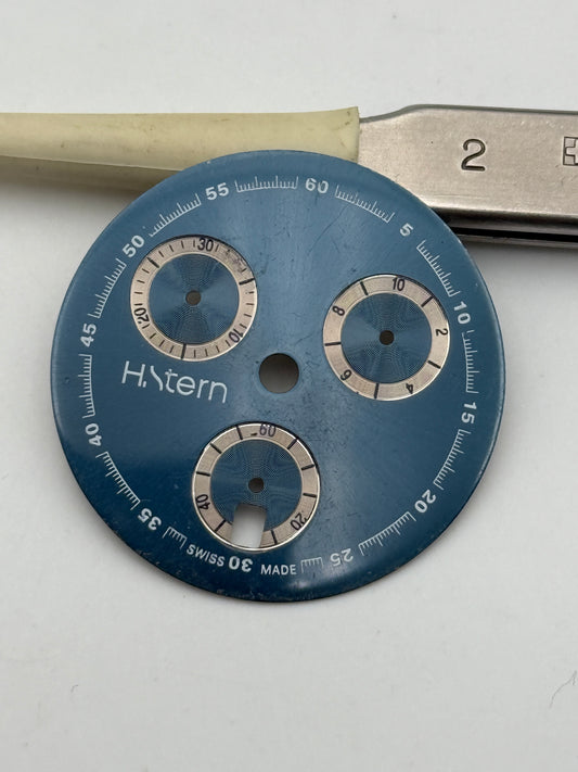 hstern chrono 30mm dial quadrante