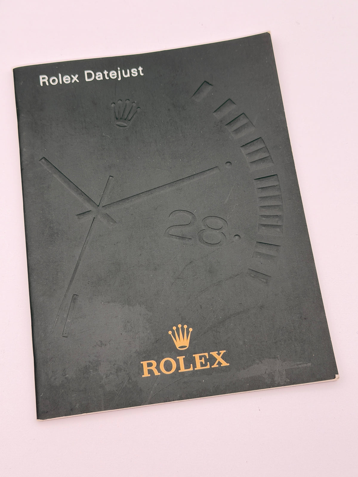 rolex datejust booklet libretto 2005