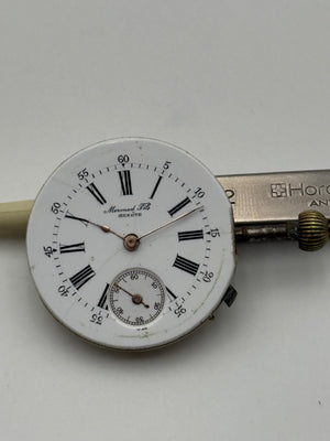 marmod fils geneve pockey watch movement movimento 29mm