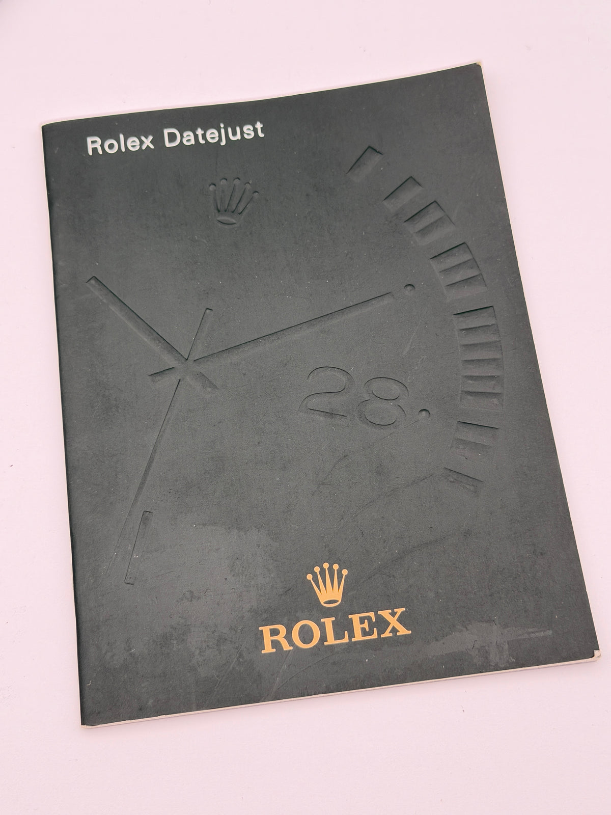 rolex datejust booklet libretto 2005