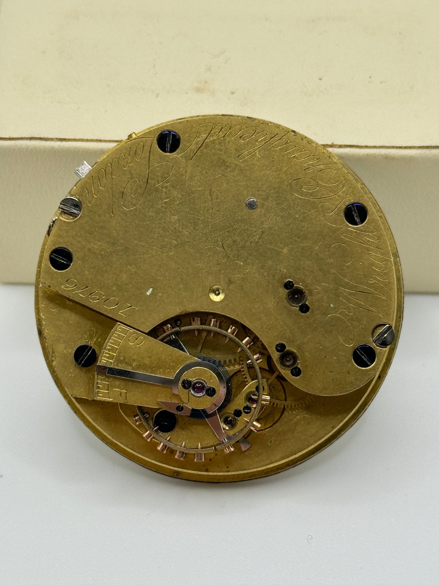 wright craighead London pocket watch