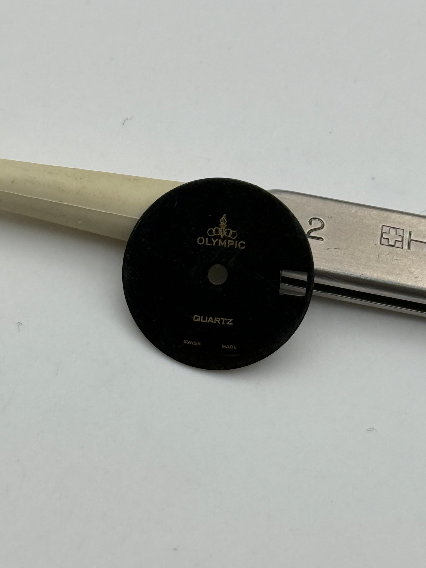 olympic quartz 17.2mm dial quadrante