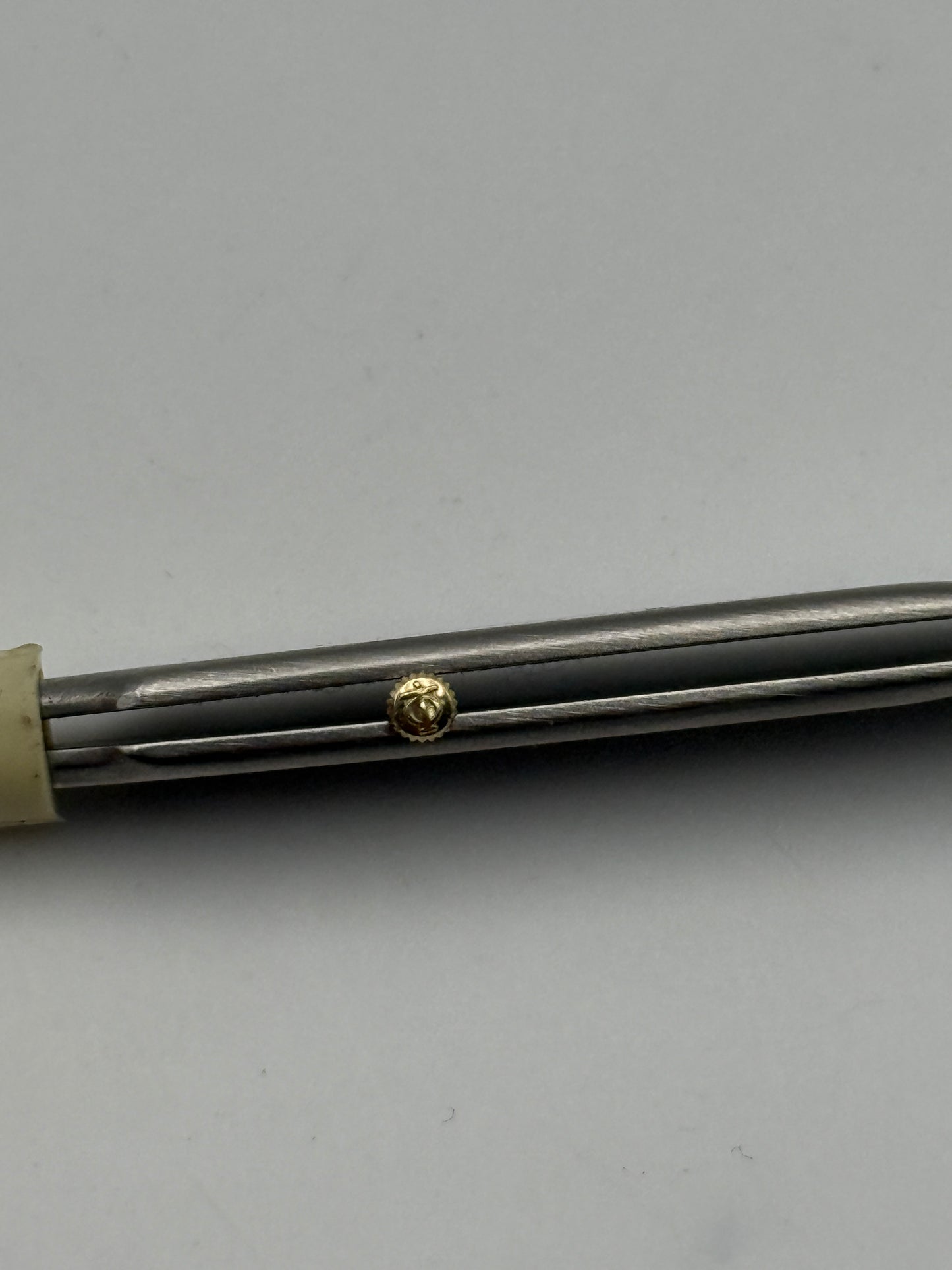 Baume & Mercier crown corona 2.7x1.5mm waterproof impermeabile gold plated
