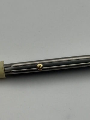 Baume & Mercier crown corona 2.7x1.5mm waterproof impermeabile gold plated