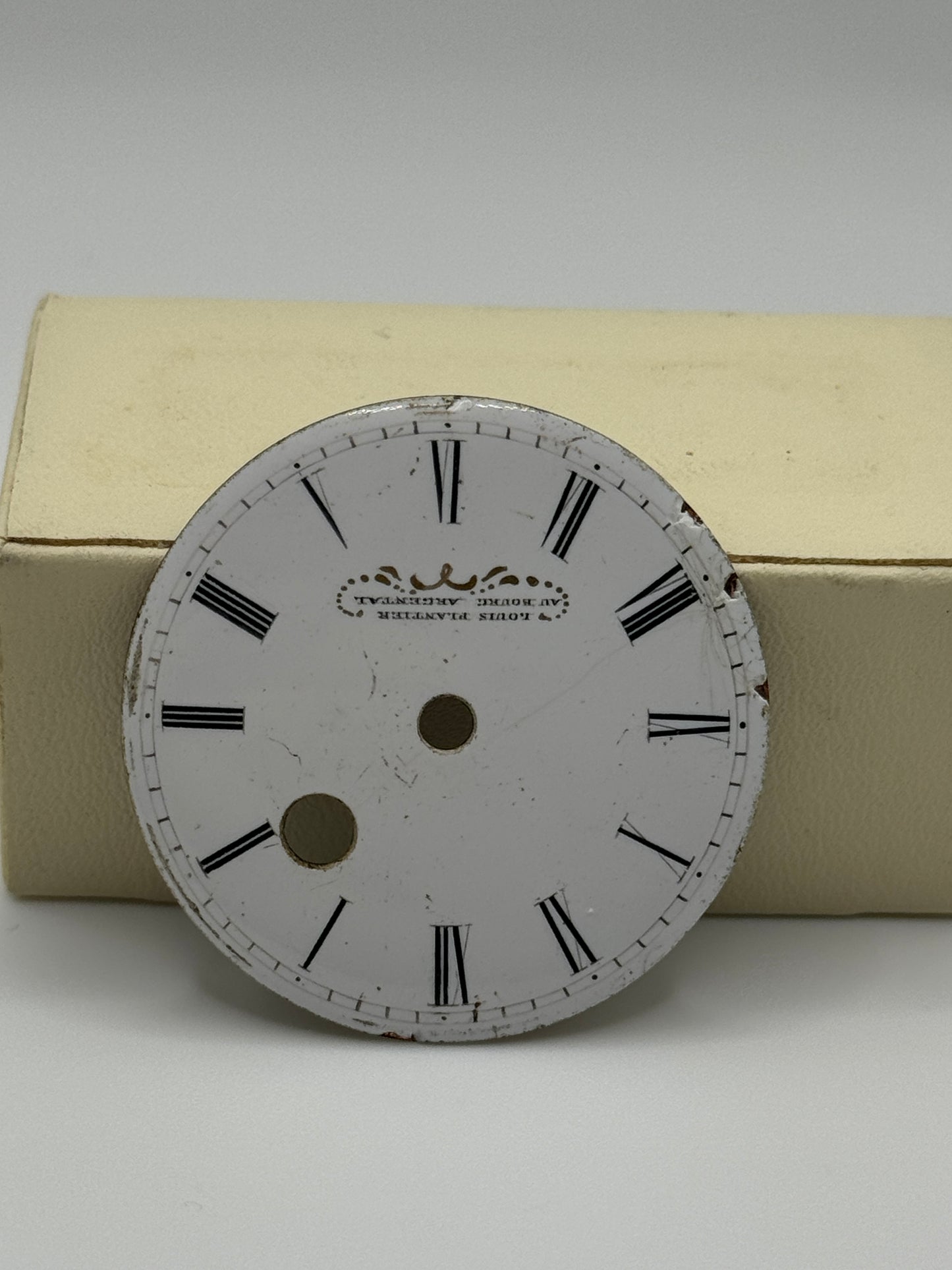 louis plantier au bourg argentan dial quadrante pocket watch 36mm