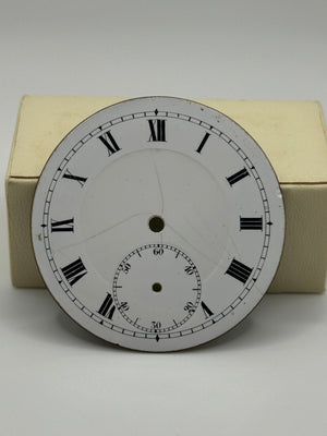anonimo quadrante dial pocket watch porcelain 44.6mm