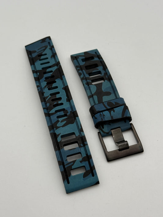 isofrane rubber strap cinturino military 22mm
