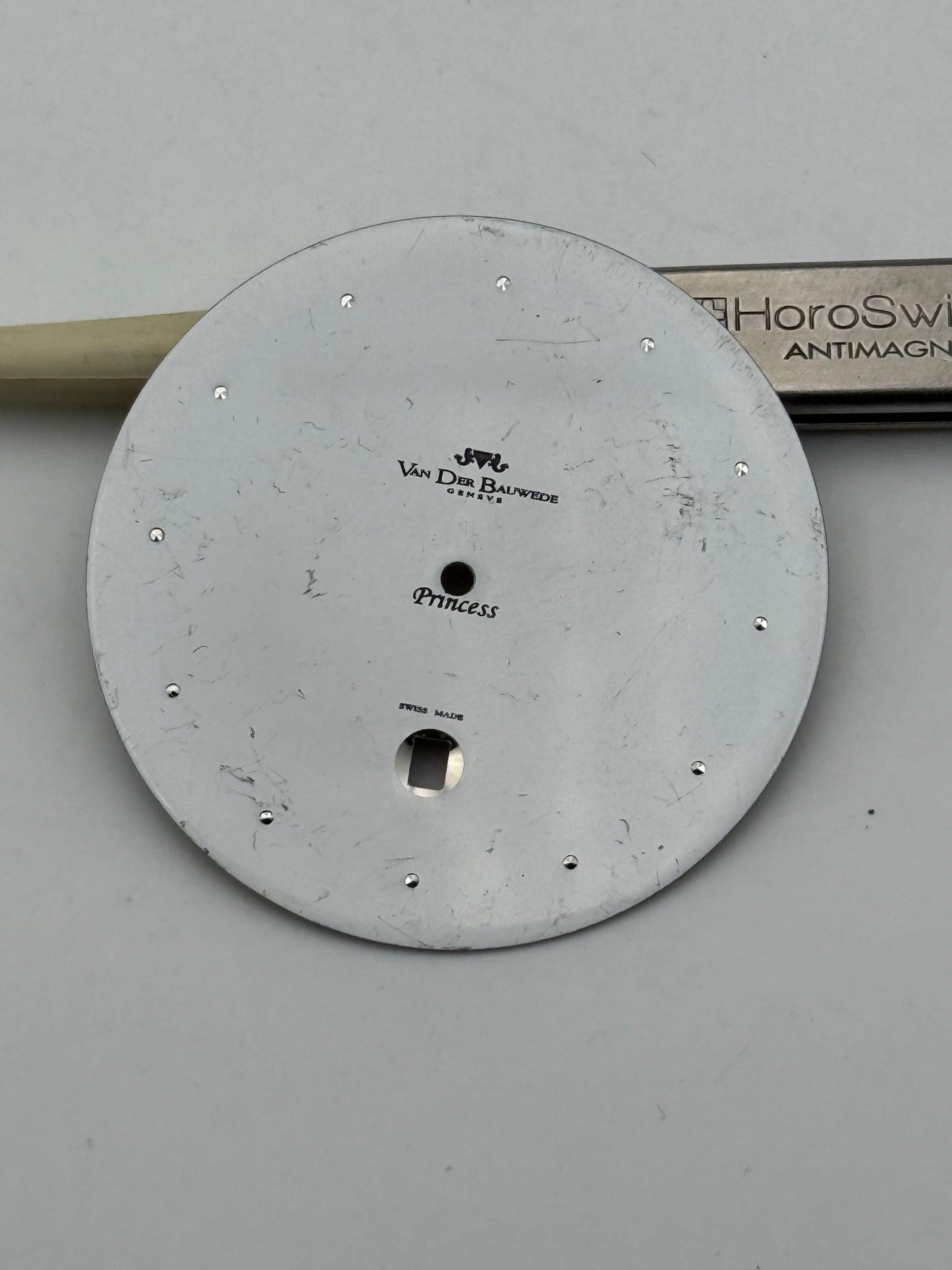 van der bauwede tasca princess 40.3mm dial quadrante