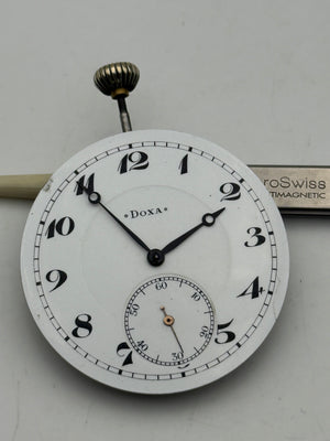 doxa pocket watch movement movimento 42mm vintage rare