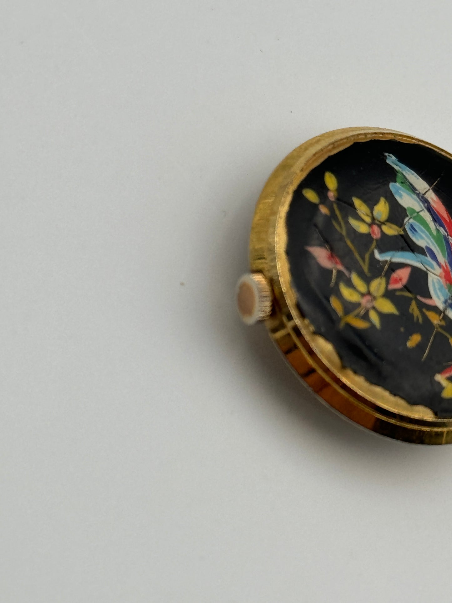 nelson swiss made vintage watch pendant nun monachina