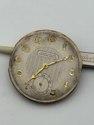 chronometre philippe watch pocket watch movement movimento 42mm
