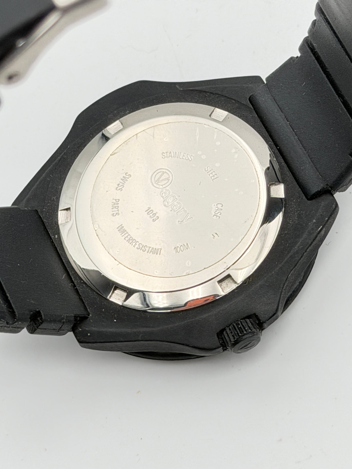 vagary swiss made watch nos vintage 38mm