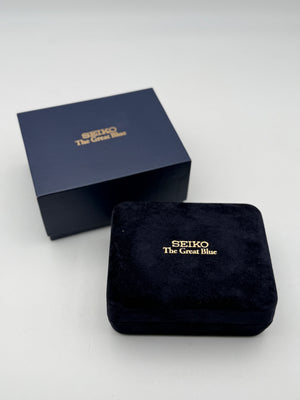 seiko the great blue vintage box scatola vintage