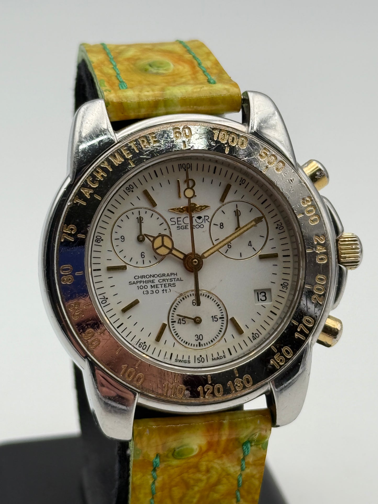 sector sge 200 chronograph 51950017 38mm