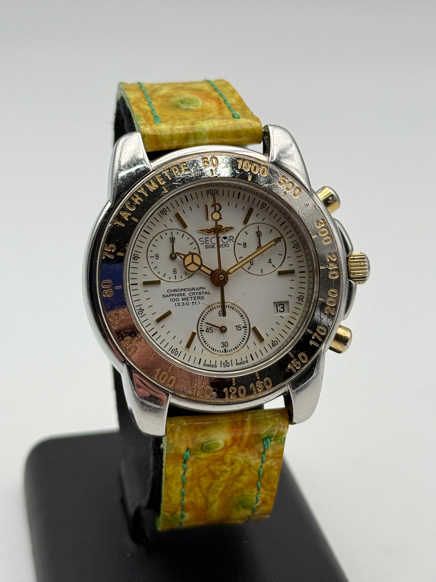 sector sge 200 chronograph 51950017 38mm