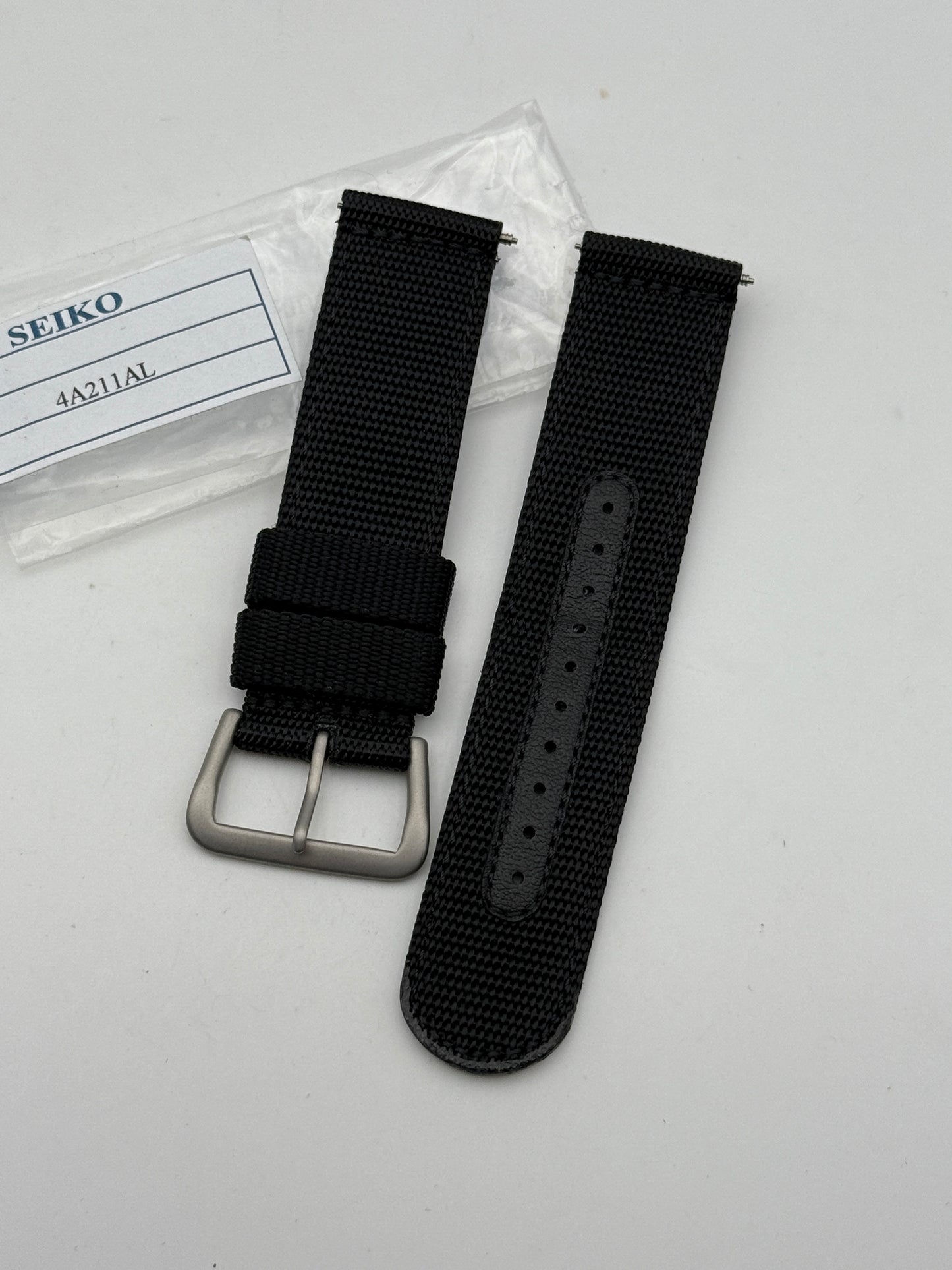 seiko 4a011al 22mm cinturino strap NOS