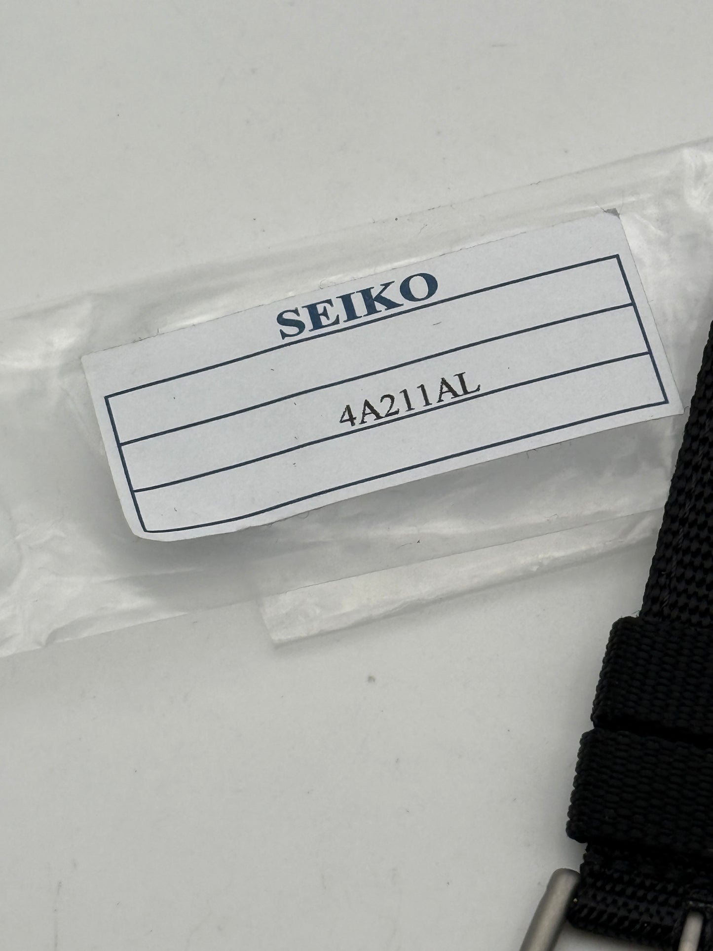 seiko 4a011al 22mm cinturino strap NOS