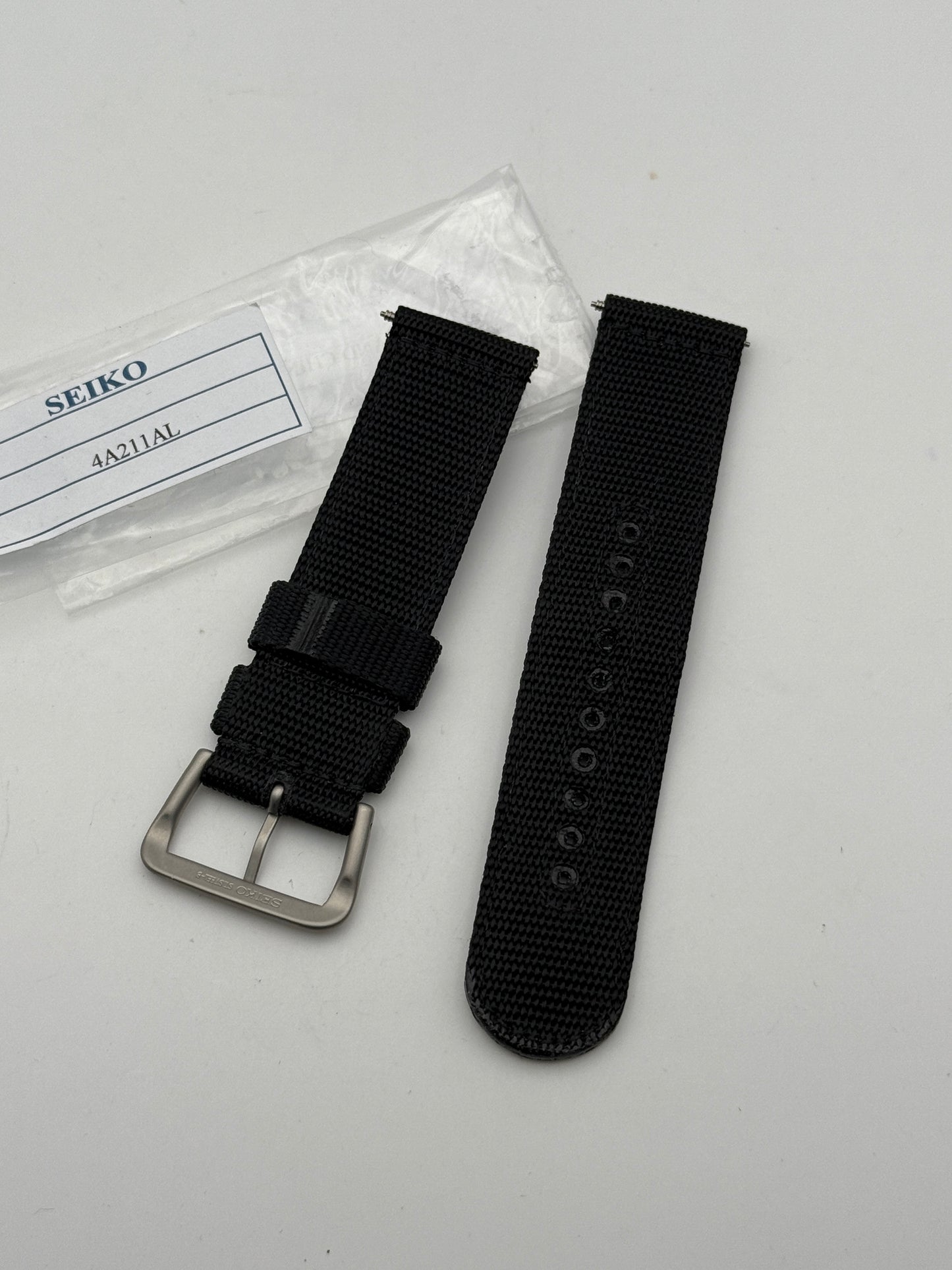 seiko 4a011al 22mm cinturino strap NOS