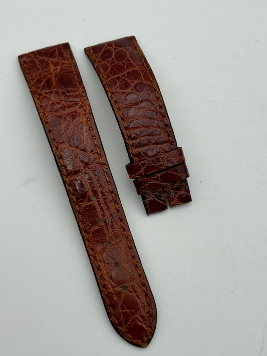 eberhard 19mm c806 cinturino strap pelle leather new nuovo