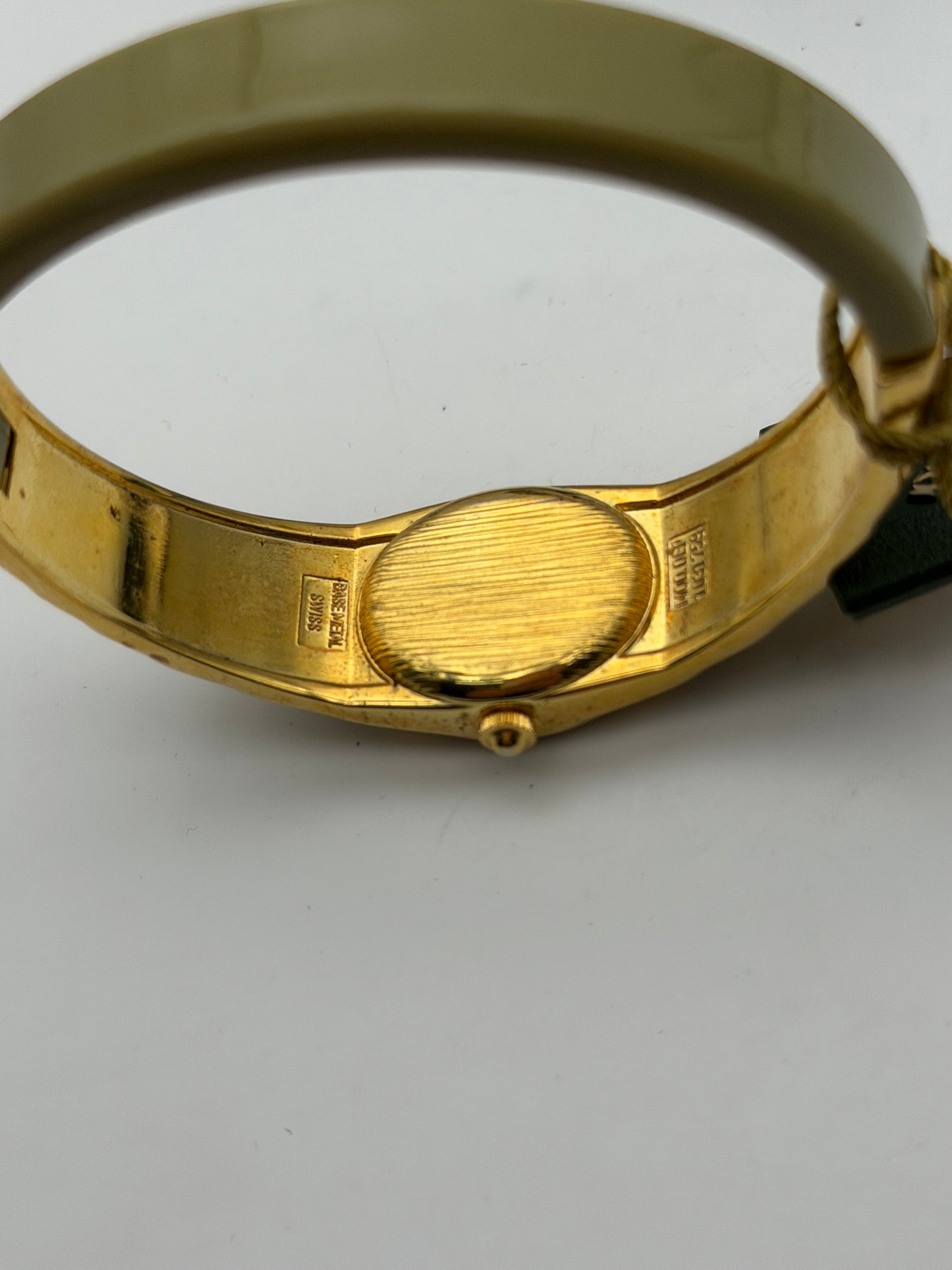 silver 18mm watch vintage manetta 70s new nos
