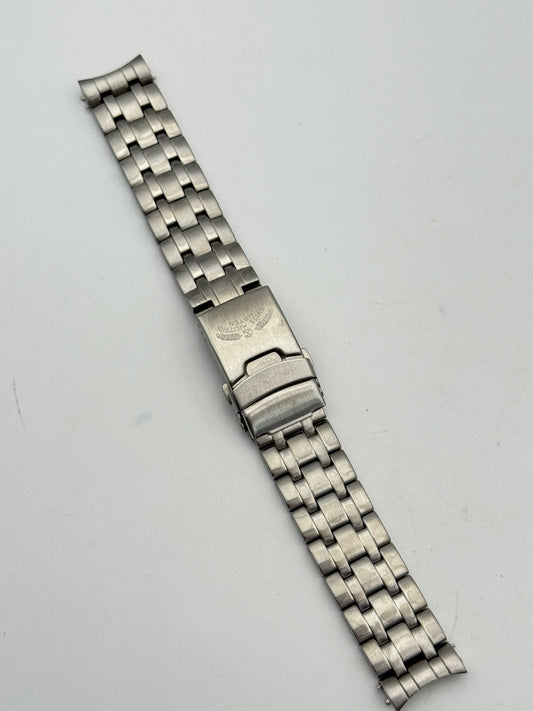 swiss military watch nos 20mm cinturino strap bracciale bracelet steel nos