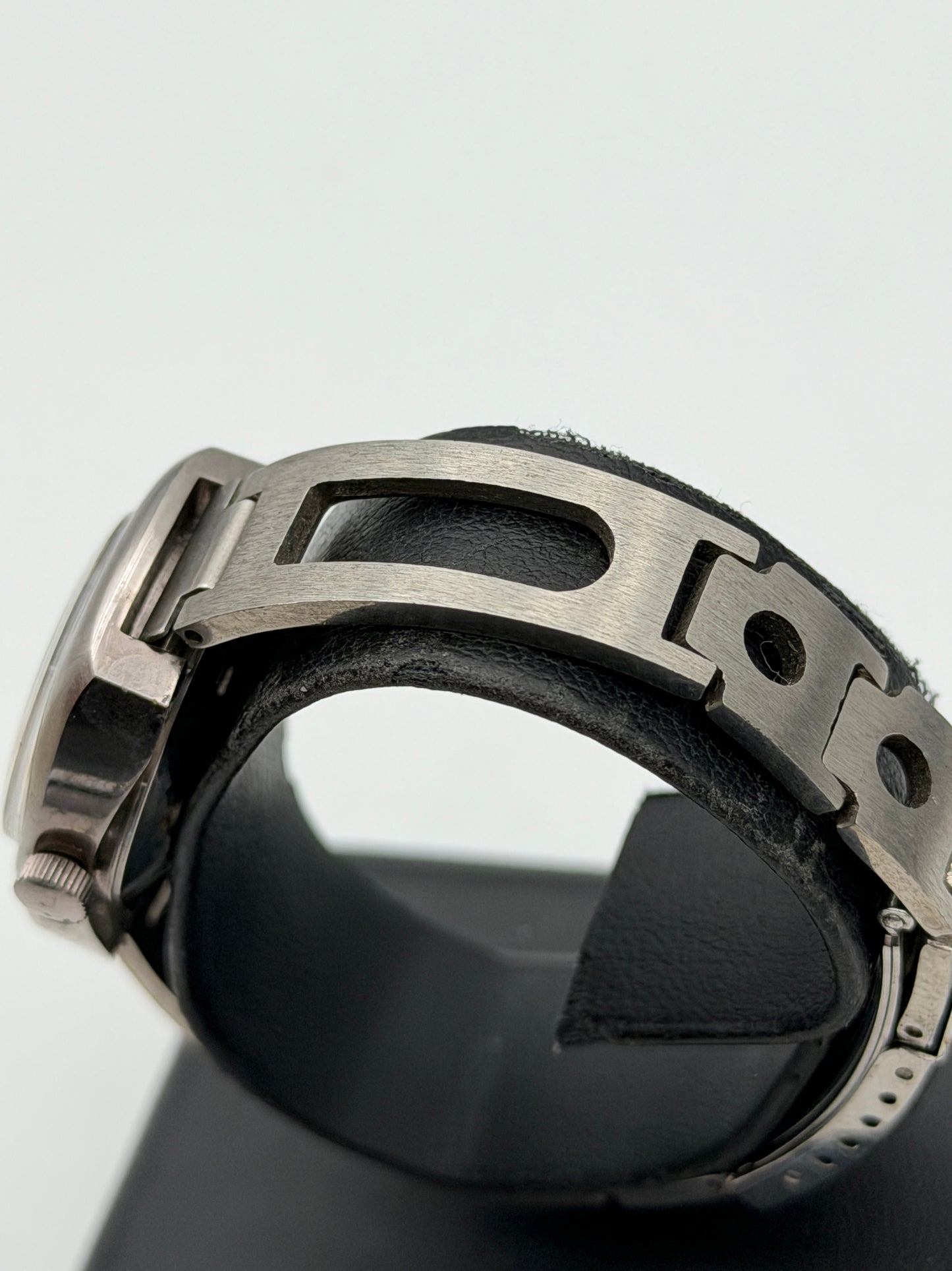 avia automatic watch vintage 70's 25mm steel
