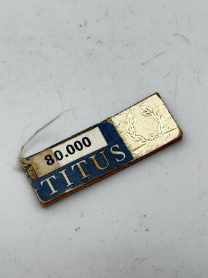 tag cartellino solvil e titus vintage