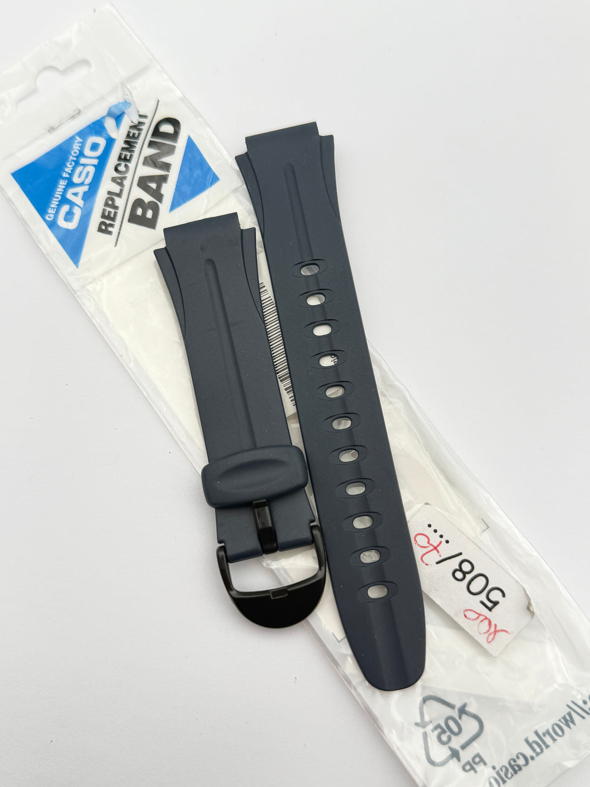 casio 17mm w-e11-1avwcf cinturino strap
