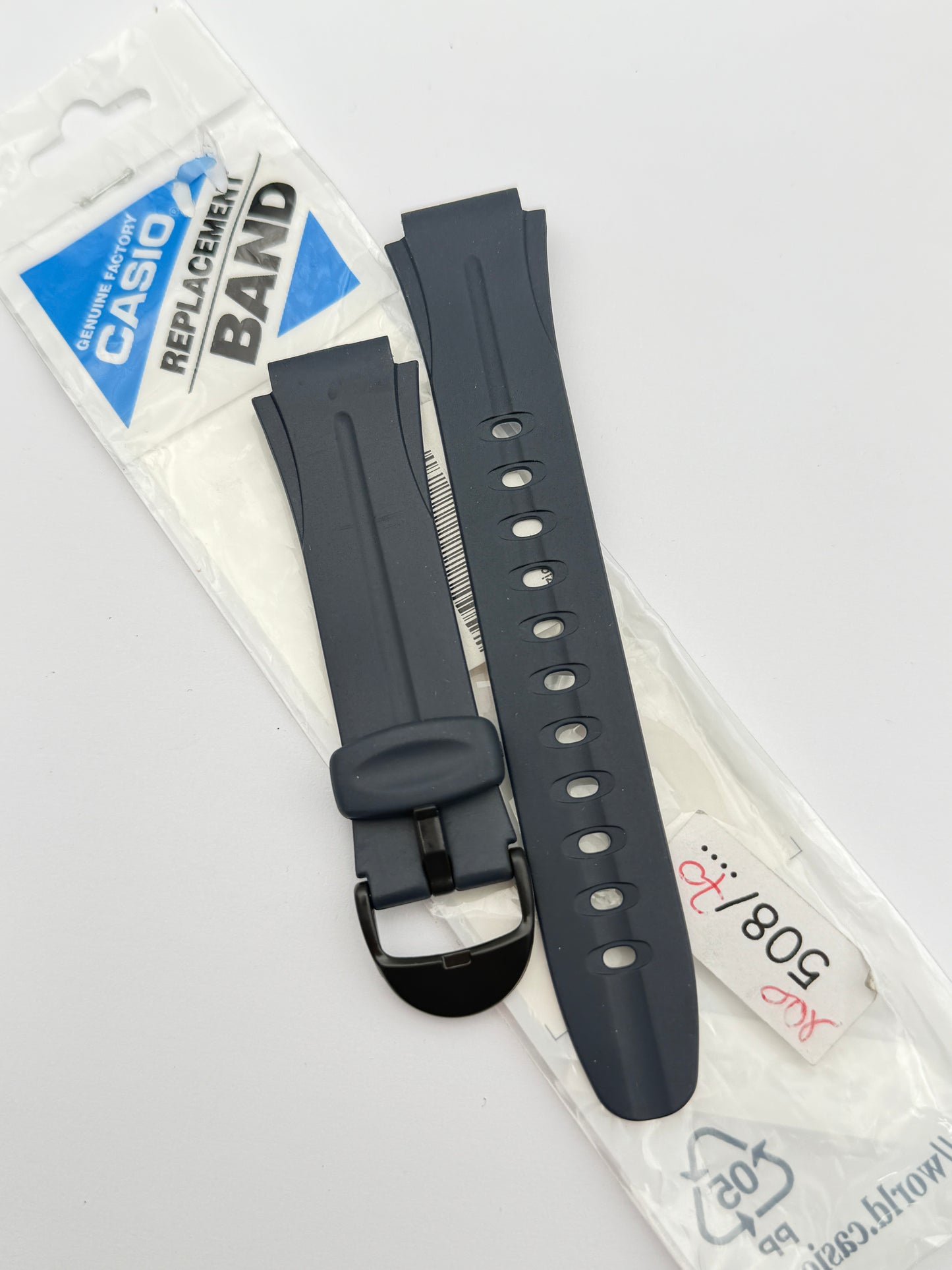 casio 17mm w-e11-1avwcf cinturino strap