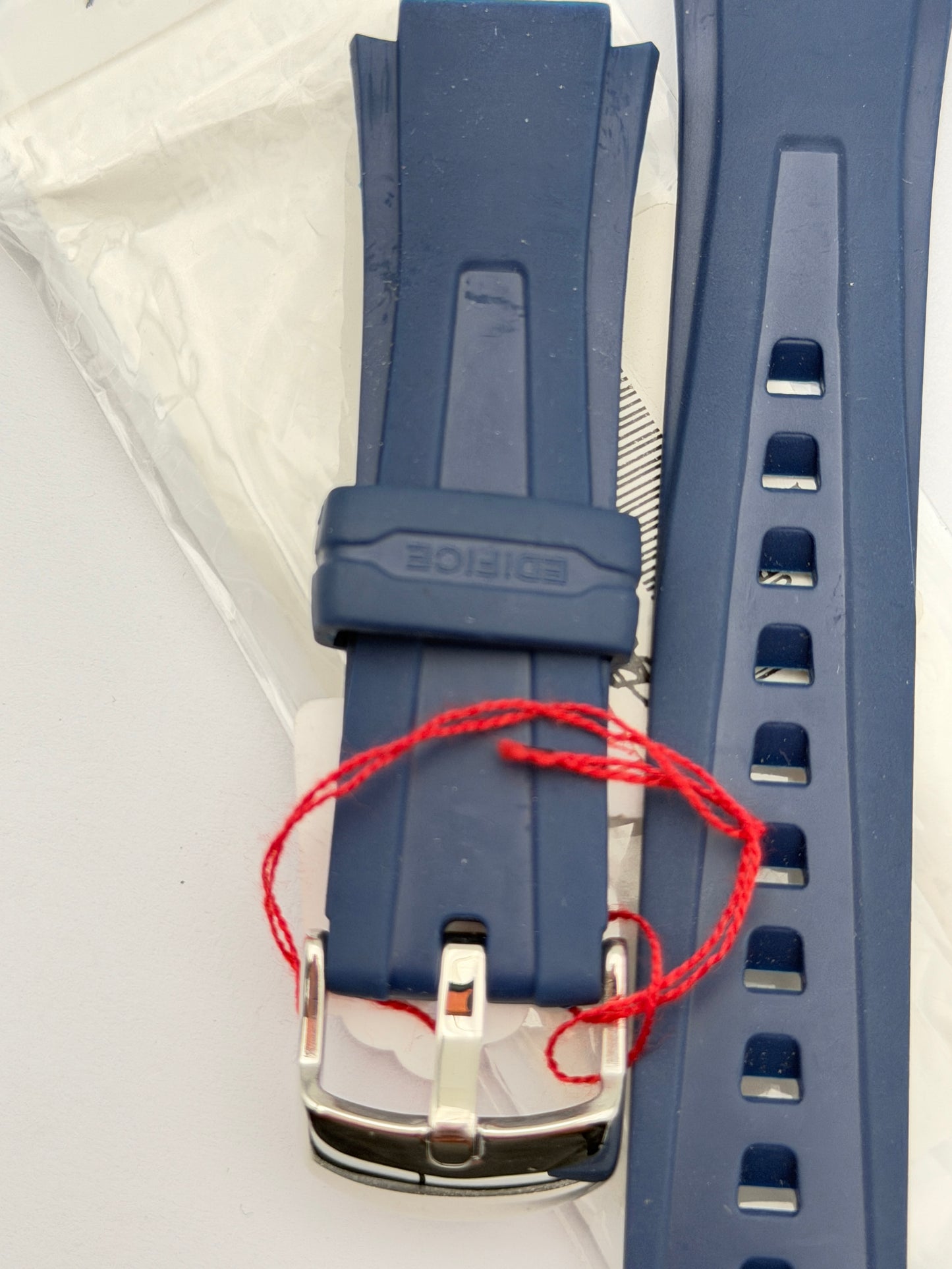 casio 15mm efd-103-2vwcf cinturino strap