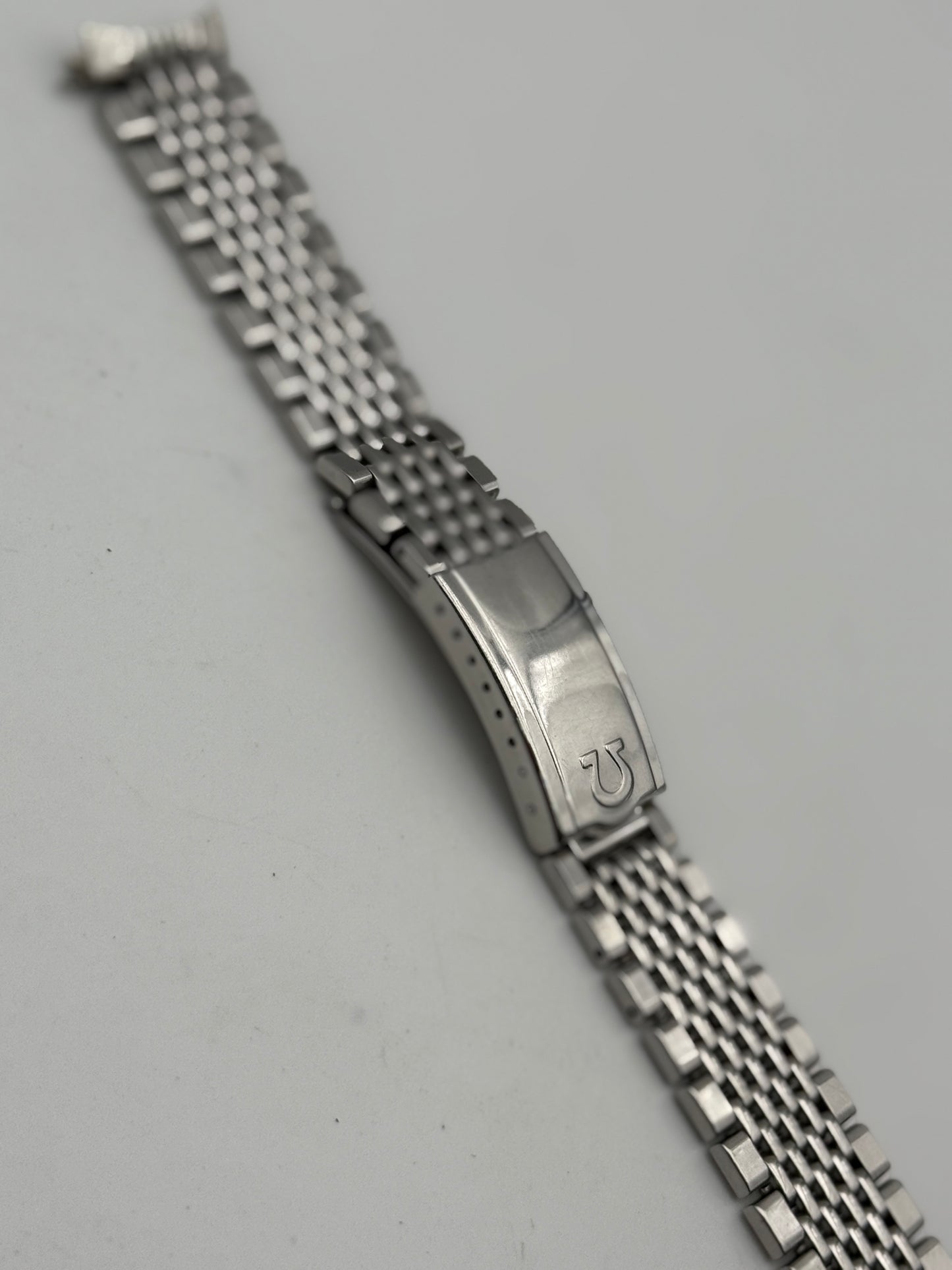 omega 1068 no-12 523 term 18mm bracciale bracelet rice grains vintage