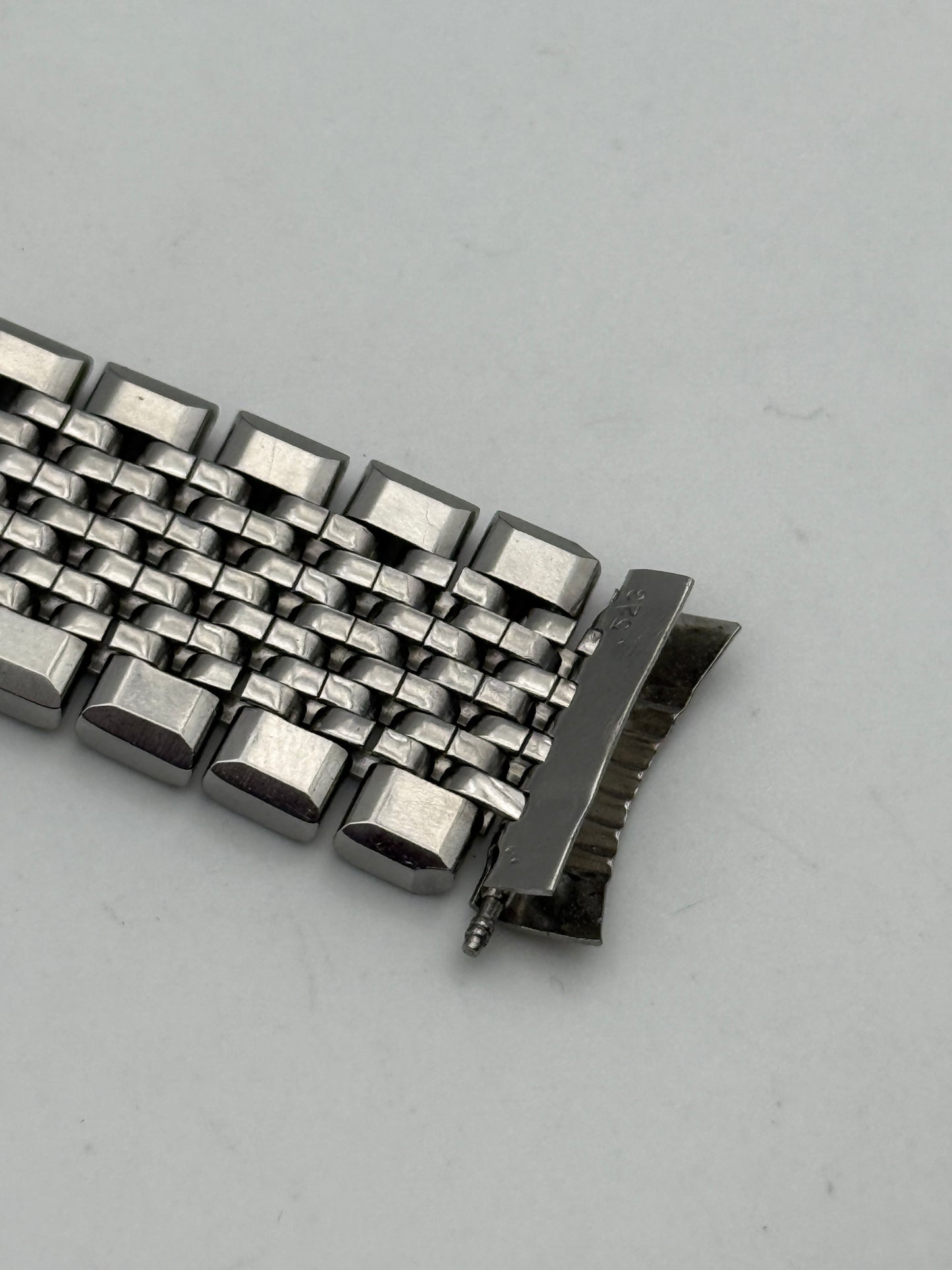 omega 1068 no-12 523 term 18mm bracciale bracelet rice grains vintage