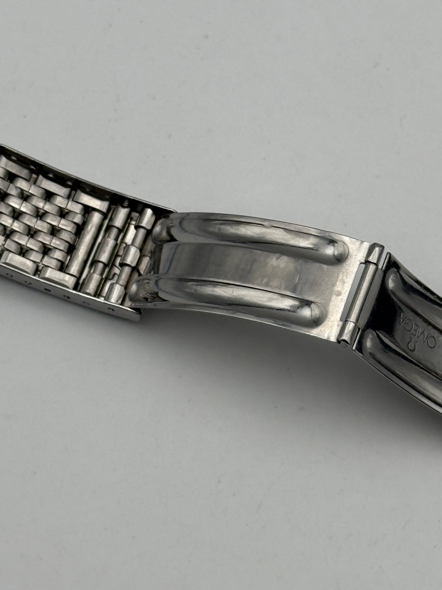 omega 1068 no-12 523 term 18mm bracciale bracelet rice grains vintage