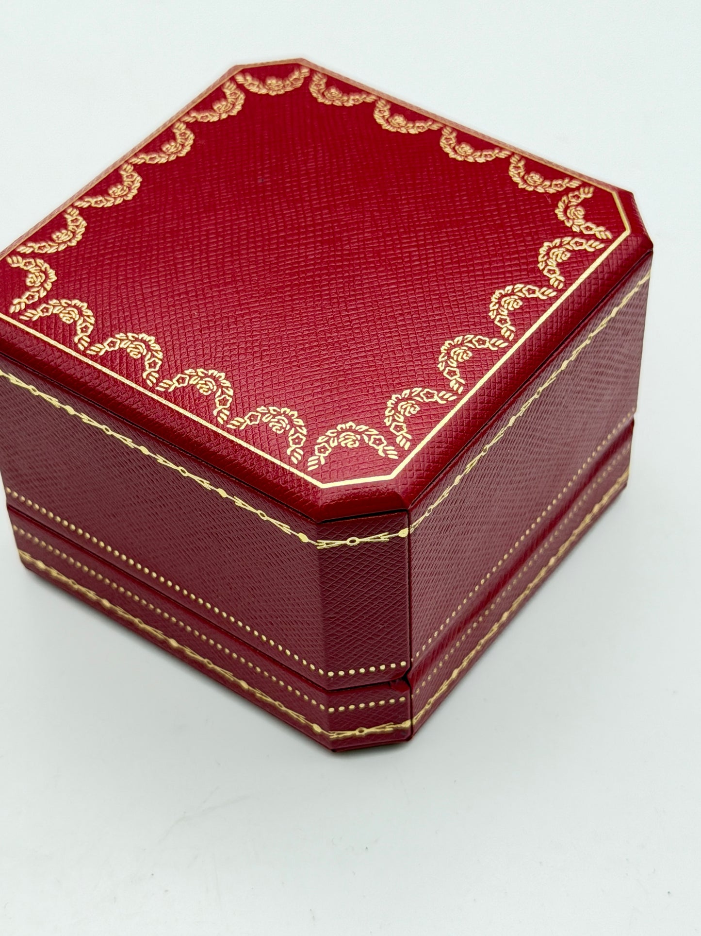 cartier jewelery ring anello scatola box