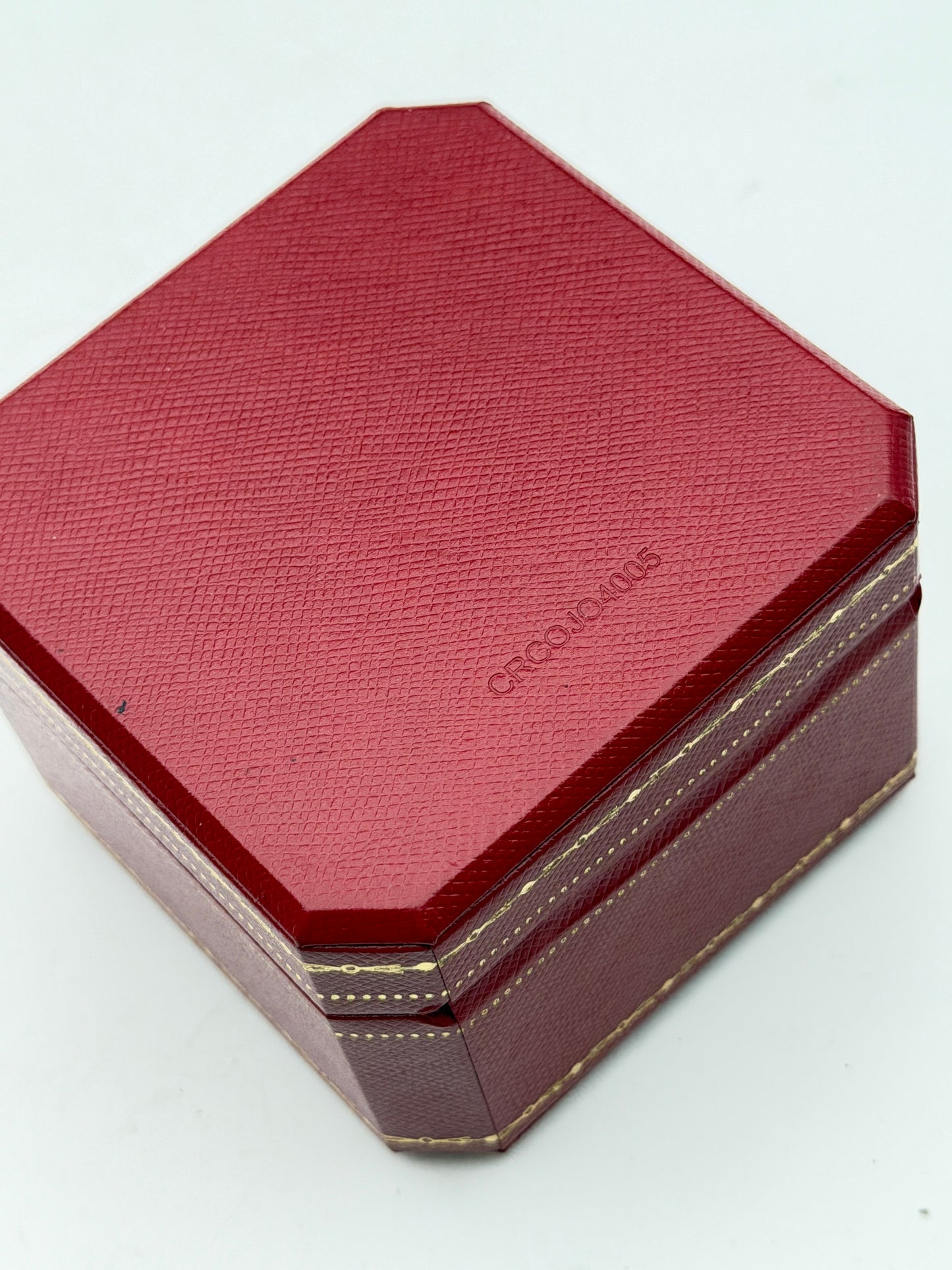cartier jewelery ring anello scatola box
