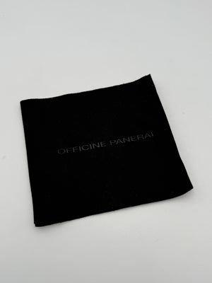 officine panerai pezza da pulizia pouch swiss made gadget