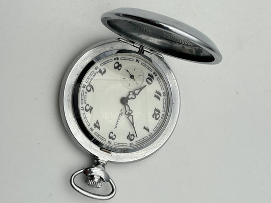 molnjia pocket watch savonette vintage cccc ussr