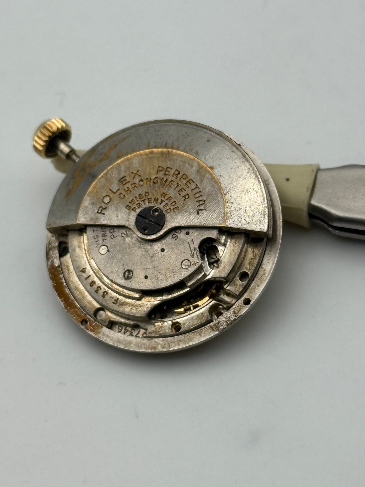 rolex automatic movement movimento bombay 29mm old vintage