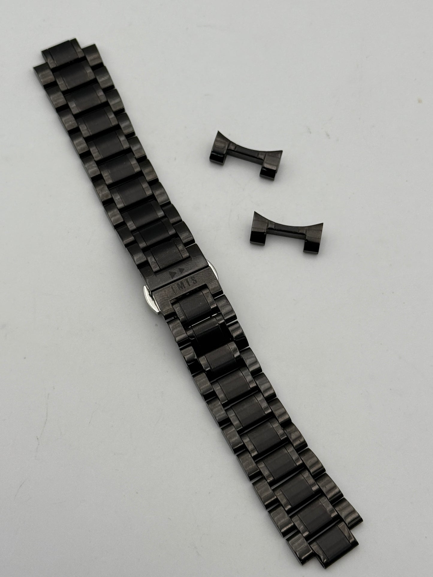 lmts 20mm black bracciale bracelet strap