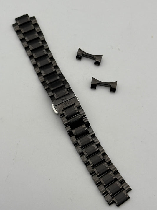 lmts 20mm black bracciale bracelet strap